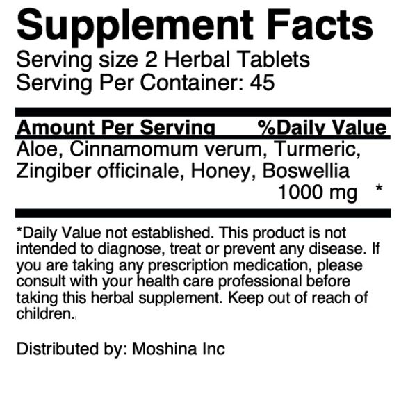 Aloe Vega 90 Tablets - Image 5
