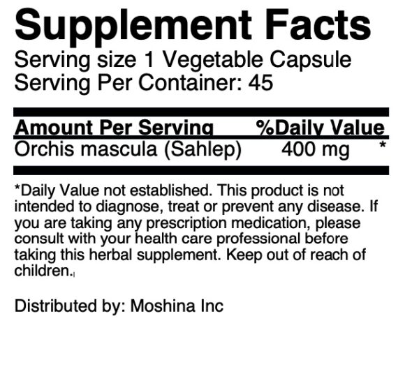Orchis mascula 45 Capsule - Image 5