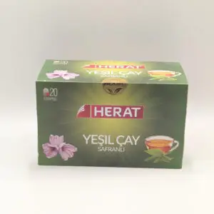 Herat green tea with saffron