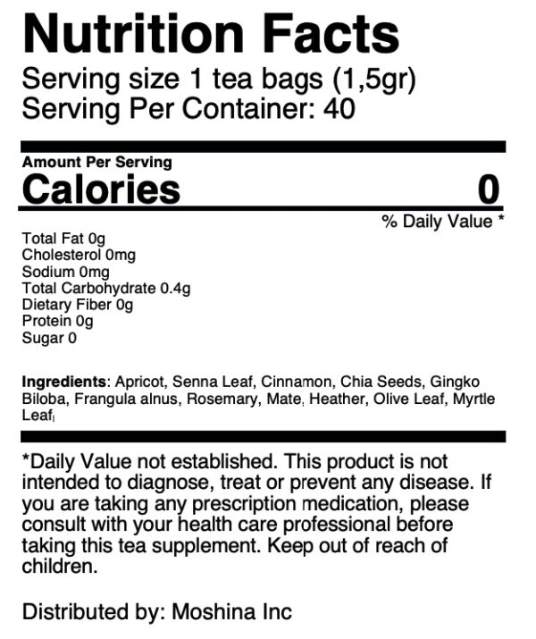 Speqtra Collagen Tea + Vitamin C - 40 tea bags - Image 11