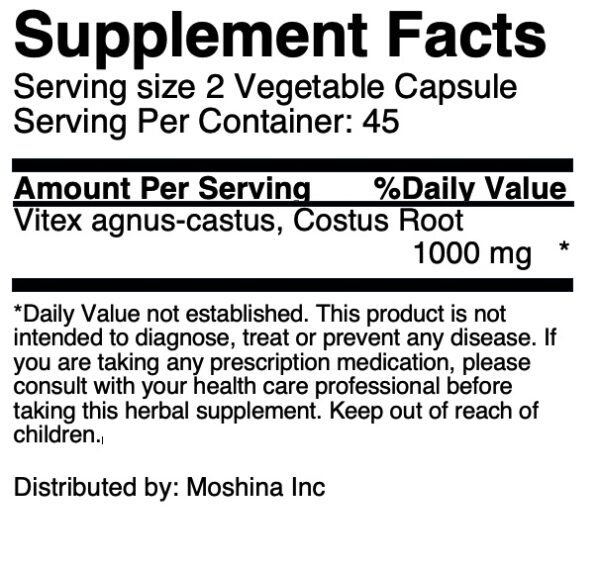 Vitex 90 Capsules - Image 4